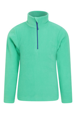 Camber II Kids Half-Zip Fleece - Dark Green