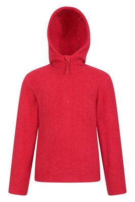 Camber II Kids Fleece Hoodie - Dark Red