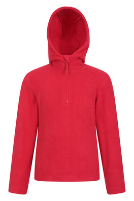 Camber II Kids Fleece Hoodie - Dark Red