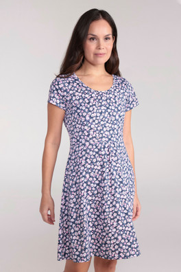 Mountain Essentials Lora Womens Skater Dress - Grey