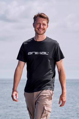 Leon Mens Relaxed T-Shirt - BLA