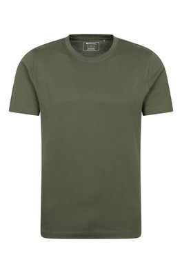 Flint Mens Crew Neck T-Shirt - Green