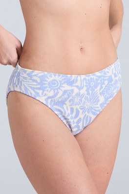 Iona Womens Tie Side Bikini Bottoms - Light Blue