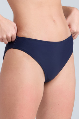 Docks Womens Printed Bikini Bottoms - Dark Blue