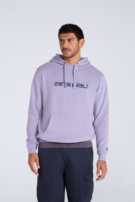 Driver Mens Logo Hoodie - Light Blue