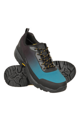 Tread Mens Softshell IsoGrip Waterproof Active Shoes - Black