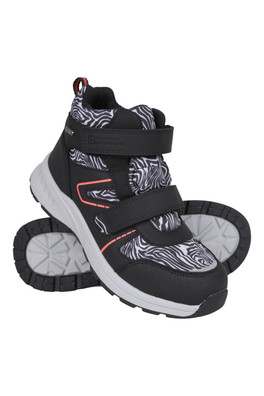 Jupiter Kids Adaptive Waterproof Walking Boots - Monochrome