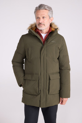 Fern Mens Water Resistant Padded Parka - Khaki