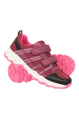 Cannonball Kids Adaptive Walking Shoes - Berry