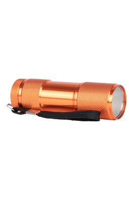Fun 9 LED Torch - Bright Orange