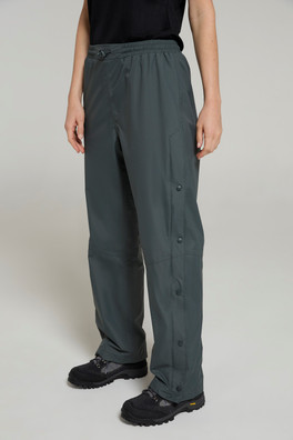 Downpour Womens Waterproof Trousers - Dark Khaki