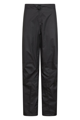 Spray Womens Short Length Waterproof Trousers - Black