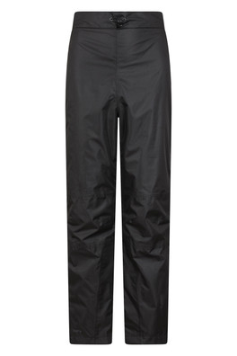 Spray Mens Waterproof Trousers - Short Length - Black