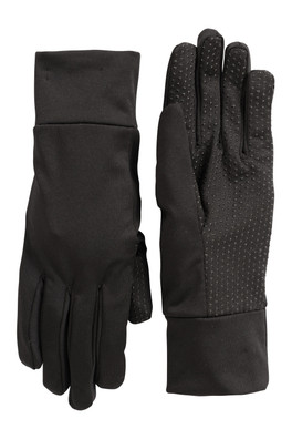 Grippi Lining Gloves - Jet Black