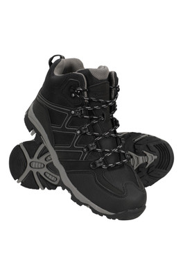 Oscar Kids Walking Boots - Jet Black