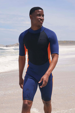 Shorty Mens 2.5/2mm Wetsuit - Orange
