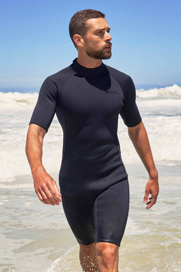 Shorty Mens 2.5/2mm Wetsuit - Jet Black