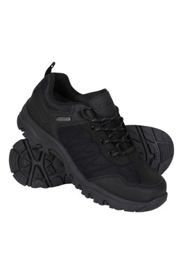Stampede Kids Waterproof Walking Shoes - Black