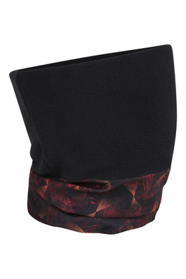 Patterned Mens Polar Fleece Headtube - Bright Orange