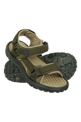 Crete Mens Sandals - Khaki