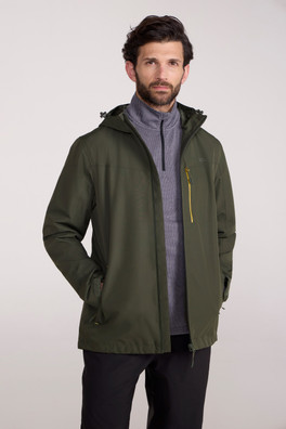 Brisk Extreme Mens Waterproof Jacket - Green