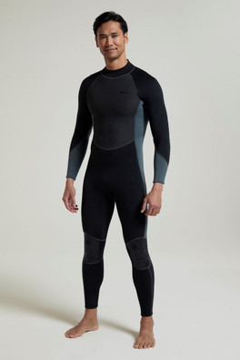 Mens Full 2.5/2mm Wetsuit - Charcoal