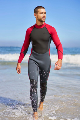 Mens Full 2.5/2mm Wetsuit - Grey