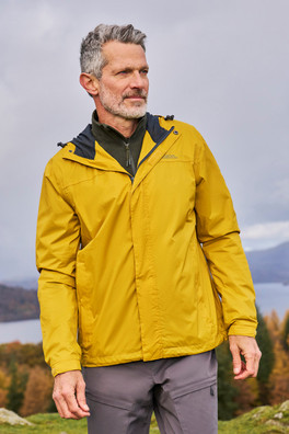Veste Imperméable Torrent Hommes - Moutarde