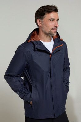Torrent Mens Waterproof Jacket - Dark Blue