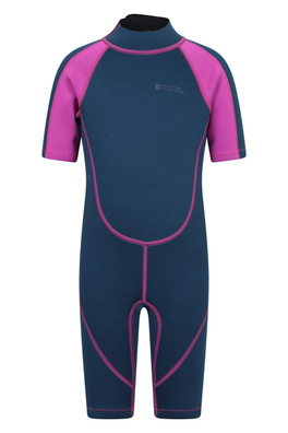 Kids Shorty 2.5/2mm Wetsuit - Pink