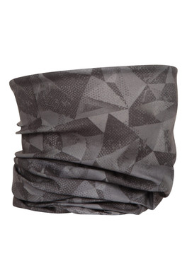 Mens Patterned Multifunctional Head Tube - Black