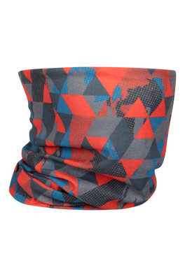 Mens Patterned Multifunctional Head Tube - Cobalt