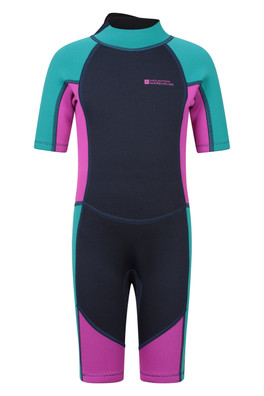 Kids Shorty 2.5/2mm Wetsuit - Grape