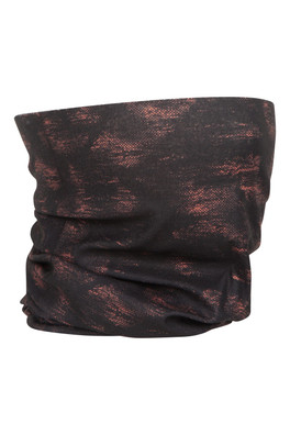 Mens Patterned Multifunctional Head Tube - Burnt Orange