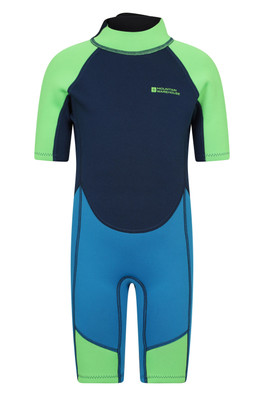 Kids Shorty 2.5/2mm Wetsuit - Bright Blue