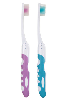 Foldable Toothbrush - 2 Pack - One