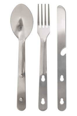 KFS Set - Stainless Steel Cutlery - Silver