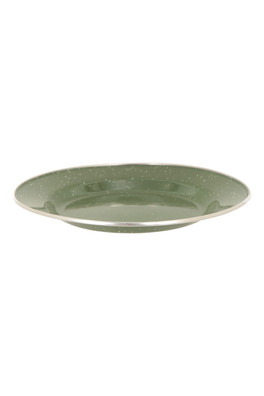 Enamel Plate - Khaki