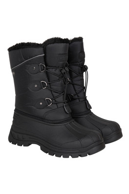 Whistler Kids Adaptive Snow Boots - Black