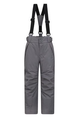 Falcon Extreme Kids Waterproof Ski Pants - Dark Grey