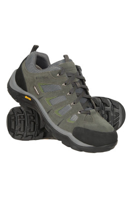 Field Extreme Mens Vibram Waterproof Walking Shoes - Grey
