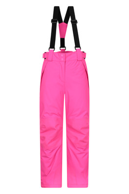 Falcon Extreme Kids Waterproof Ski Pants - Pink