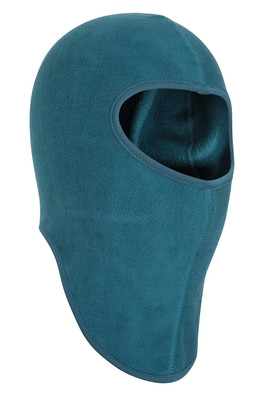 Kids Microfleece Balaclava - Petrol