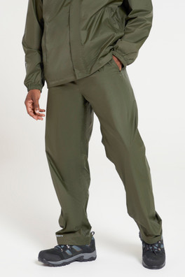 Pakka Mens Waterproof Overtrousers - Dark Khaki