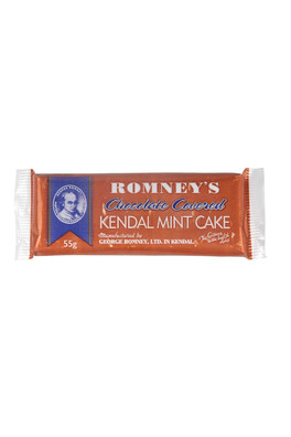 Romneys Chocolate Kendal Mint Cake - Brown