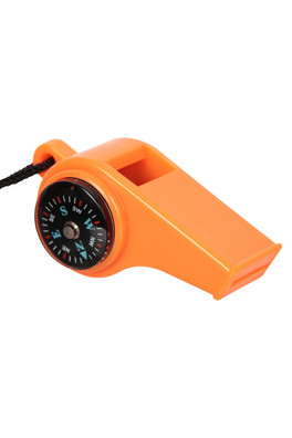 3 in 1 Emergency Whistle - Orange