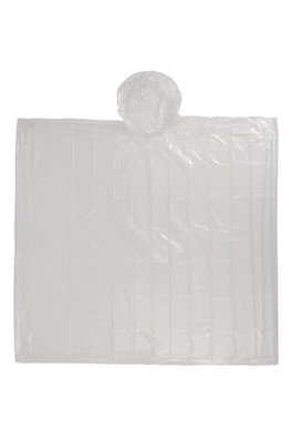 Disposable Unisex Poncho - Off White