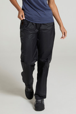 Pakka Womens Waterproof Overtrousers - Black