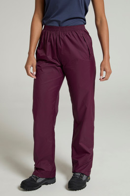 Pakka Womens Waterproof Overtrousers - Dark Purple