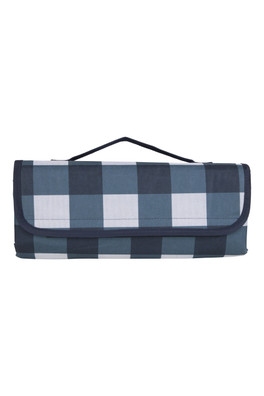 Picnic Mat - Patterned - Corn Blue